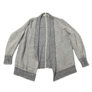 Sleeping on snow anthropology cream waffle wool sweater